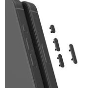 Boutons Latéraux de Remplacement pour iPhone 17 Power / Volumes / Action Noir