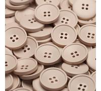 Boutons, lot de 20 boutons ronds en résine à 4 trous 15 mm, couture, for loisirs créatifs, ensemble for vêtements(Red1,21 mm)