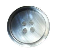 Boutons, lot de 20 boutons ronds en résine, couture, colorés à 4 trous, couleurs acidulées, petits for la, plastique for loisirs créatifs(Blue,15 mm)