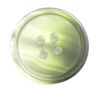 Boutons, lot de 20 boutons ronds en résine, couture, colorés à 4 trous, couleurs acidulées, petits for la, plastique for loisirs créatifs(Green,12.5mm)