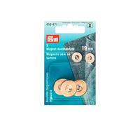 Prym Boutons magnétiques 416471 19 mm doré