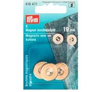 Prym Boutons magnétiques 416471 19 mm doré