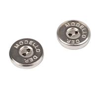 Boutons Magnétiques Argent 18 Mm Par 2