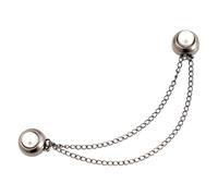 Boutons magnétiques pour vêtements, aimants pour vêtements,Clips magnétiques pour chemise | Broche magnétique sans épingle de vêtements avec chaîne, pour clip de bouton magnétique pour la bilette