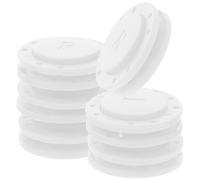 Boutons Magnétiques Ronds à Coudre Blancs 22mm, 6 Paires