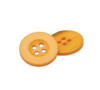 Boutons Mercerie Lot de 10 boutons à quatre œillets en résine 9 30 mm for pull, chemise, couture, bricolage, vêtements, artisanat, scrapbooking(Golden,28L 18.0 MM)