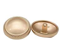 Boutons métalliques for costumes, chemises, pulls, boutons de manteau for Trench-coat, pantalons d'extérieur, réparation de vêtements, bricolage, 6 pièces(28mm)