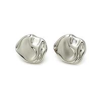 Boutons métalliques vintage irréguliers de 12/17/22 mm, adaptés aux manteaux, vestes, costumes et pulls DIY,Argent,12 mm - 10 pièces