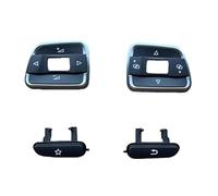 Boutons Multifonctions Au Volant Couvercle Bouton Commande Commutateur Volant Multifonctionnel Pour VW Pour Passat B7 Pour Golf 6 MK6 CC Pour Tiguan Pour Touran