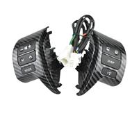 Boutons Multifonctions Volant Voiture Interrupteur De Commande Au Volant Pour Toyota Pour Corolla ZRE150L ZRE151L ZRE152L 2007 2008 2009 84250-02200 8425002200 84250-12020(Noir carbone)