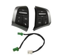 Boutons Multifonctions Volant Voiture Pour Isuzu Dmax D-Max Mux Accessoires Interrupteur De Régulateur De Vitesse Multifonction Bouton De Volume Audio Au Volant(Un jeu)