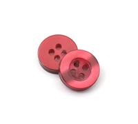 Boutons nacrés en résine de 2,6 mm et 11,5 mm, accessoires de couture,Vin rouge,50 pièces