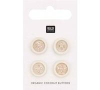 Boutons Noix de coco 10 à 13mm - Rico Design(...) - 13mm Marron 13mm Marron G