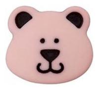 Boutons ours à queue 15mm X3 - Prym(...) - Rose Rose