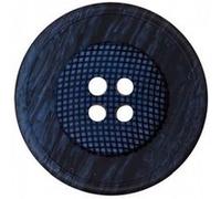 Boutons Panier Bleu marine rond 28mmX2 - Union Knopf(...) - Bleu G