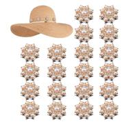 Boutons Perle 20 Pièces Ornements Décoratifs Multifonctions Fantaisie