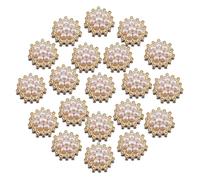 Boutons Perle 20 Pièces Ornements Décoratifs Multifonctions Fantaisie