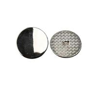 Boutons plats en métal de 15mm à 30mm