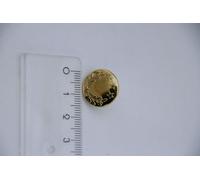 Boutons pour Jeans Avec 10 Pièce Feuilles de Chêne Étoiles Or 17 MM Remplacement