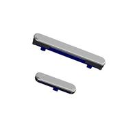 Boutons Power et Volume Compatible Galaxy S25 FE Commandes Complètes Blanc