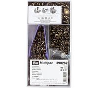 Boutons pression Anorak Ø15 mm - Laiton- Prym 390262