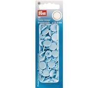 Prym Boutons-pression basiques Color Snaps 393120 12,4 mm Bleu pastel