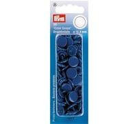 Boutons pression - Color snaps - Bleu - D12,4 mm - 30 pièces Bleu