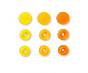 Boutons pression Color Snaps jaunes Prym Love - Prym 393004