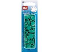 Prym Boutons pression Color Snaps 393129, plastique, 12,4 mm, lot de 30 pièces, vert