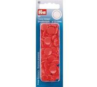Prym Boutons-pression Color Snaps 393101 – basiques – rouge clair