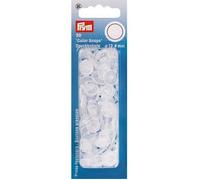 Boutons pression basiques Color Snaps transparent mat - Prym 393198
