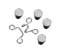 Boutons-pression détachables pour jeans, 27/32 mm, sans couture, épingles en métal, bouton de serrage de taille, boucles de vêtements, boucles de taille pour pantalons, broches pour femmes, robes,
