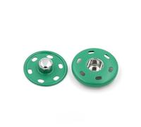Boutons-pression pour tissu, Boutons-pression, 10 jeux de boutons métalliques à coudre 8 30 mm, for vêtements, sacs main et autres articles loisirs créatifs(Green,23mm)