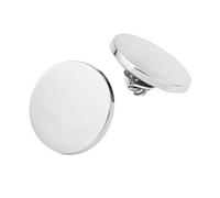 Boutons-pression ronds en alliage pour vestes, attaches réglables sans couture, argent, or, noir(Style02,5pcs 23mm)