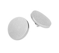 Boutons-pression ronds en alliage pour vestes, attaches réglables sans couture, argent, or, noir(Style10,2pcs 18mm)