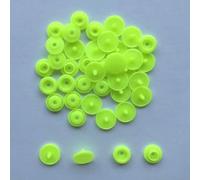 Boutons pression T5 en gros pour vêtements, attaches à pression pour vêtements, utilisées pour les couches, bavoirs, sacs, dossiers, 24 couleurs, ygh-50set