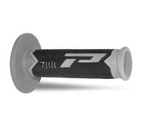boutons Progrip 788 triple densité blanc/noir/titane