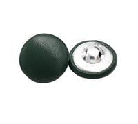Boutons Recouverts De Cuir Avec Tige, 11/15/20/25/30Mm, 10 Pièces, Pour Vêtements, Manteau, Coupe-Vent, Bouton De Canapé, Vert, 20mm 10pcs