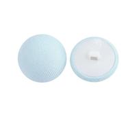 Boutons recouverts de tissu, 30 boutons de pied haut recouverts tissu champignon multicolore 10-25mm(Light Blue,18MM)