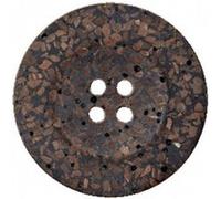 Boutons Recyclés coco 28 mm X 1 - Union Knopf(...) - Marron Marron G