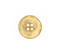 Boutons Rond en métal 4 trous 15mm X3 -(...) - Or Mat jaune