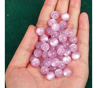 Boutons tendance, 10 pièces de 10 mm, imitation pierre, petite boule ronde, perle, poire semi-circulaire, décoratif for la fabrication de vêtements, bouton à tige en résine(Light Purple)
