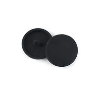 Boutons vintage, 10 pièces rond plat miroir manteau costume chemise bricolage couture vêtements accessoires 10mm 15mm 28mm(Black b,18mm)