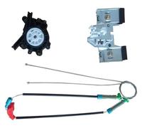 Boutons vitres voiture Pour VW Pour Golf 3 MK3 1991-1998 Porte Arrière Gauche Ou Droite Référence 1H4839461 Avec Vis De Connexion À Manivelle Kit Réparation Lève-vitre(Rear Right)