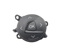 Boutons Volant Multifonctions Boutons Multifonctions Au Volant, Contrôle Du Volume Audio, Bouton Commutation M OK Pour Ford Pour Focus Pour Kuga 2012 2013 2014 2015(The right OK)