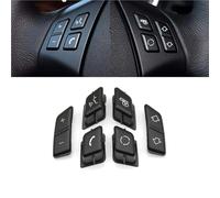 Boutons Volant Multifonctions Pour BMW Série 3 Pour X1 E90 E91 E92 E93 E84 Ensemble De Couvercles De Clé De Commutateur Commande De Volant Multifonction 61316959893 61316959894(Model A 6PCS)