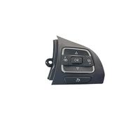 Boutons Volant Voiture Interrupteur De Volant De Voiture Pour Golf MK6, Pour Tiguan, Pour Jetta MK6 5C0959537B, 5C0959538B, 5C0 959 537 B, 5C0 959 538 B(Droit)