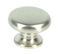 Boutons zamak ronds 8702-nickelé brossé ESTAMP
