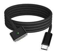 BOUTOP Câble USB C vers magnétique 3 140W PD Charge rapide type C magnétique 3 Câble compatible avec MacBook Pro M1 2021/M2 2023(14”/16”),MacBook Air M2(13''/15”),M3/M3 Pro/M3 Max 2024 (14”/16”) 2M