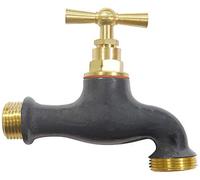 Boutté 0182923 Robinet de puisage laiton-gris ardoise 15x21 nez 20x27